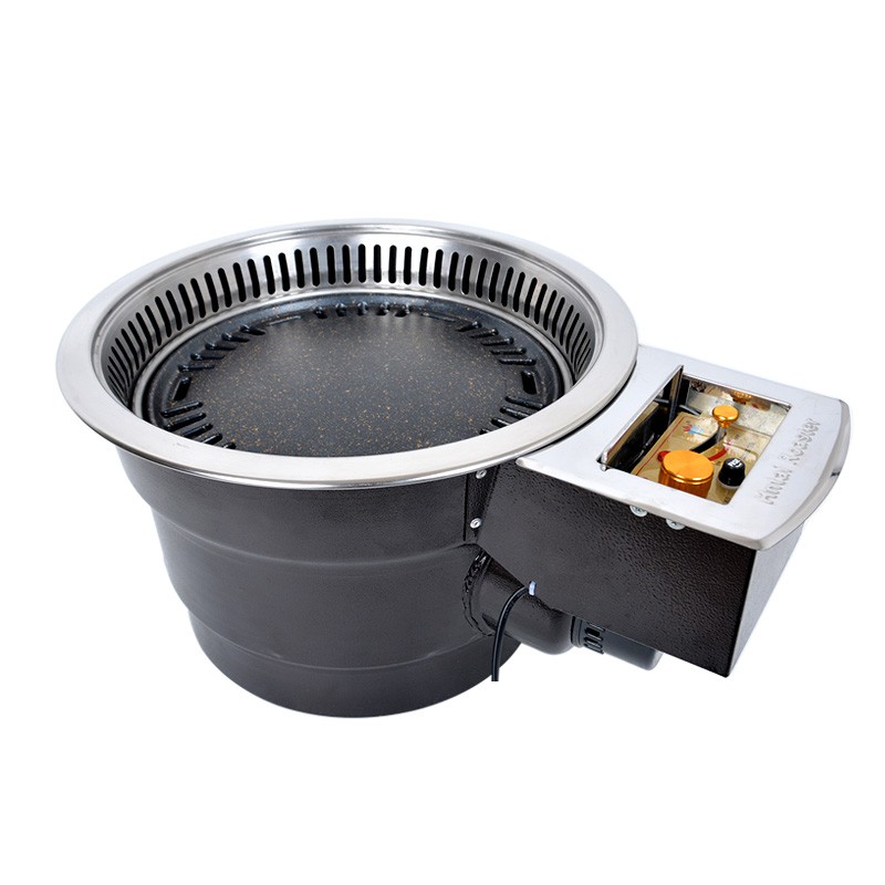 自消煙炭烤爐一體旋鈕開關